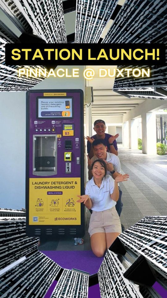 ๐๐โ๐ซ๐ ๐๐ฅ๐ฅ ๐๐ก๐๐ซ๐ ๐๐ ๐ฎ๐ฉ ๐๐ญ ๐๐๐๐ข๐ฅ๐ฅ & ๐๐๐๐จ๐จ๐ญ, ๐๐๐ง๐ฃ๐จ๐ง๐  ๐๐๐ ๐๐ซโ๐๐ข๐จ๐ง๐  ๐๐๐ก๐ซ๐ฎ! โป๏ธ๐คโฃ
Big shoutout to Adviser Foo Cexiang (@cexiangfoo) for kickstarting the event and to Tanjong Pagar Community Club (@tanjongpagarcc) for the amazing support. You guys rock! ๐โฃ So stoked to have made new eco-buddies at @kgs.singapore ๐ฟ๐ฌ Letโs keep the green revolution rolling!โฃ
๐ง Don't forget to bring your bottles and swing by our newest refill station at The Pinnacle @ Duxton! itโs cool, itโs green, and itโs waiting for YOU! โฃ
Donโt say bojio! ๐โฃ
#RefillAndReboot #PinnacleAtDuxton #RefillNotLandfill #SustainableLiving #GoGreenSG #EcoworksSG #EcoCommunity