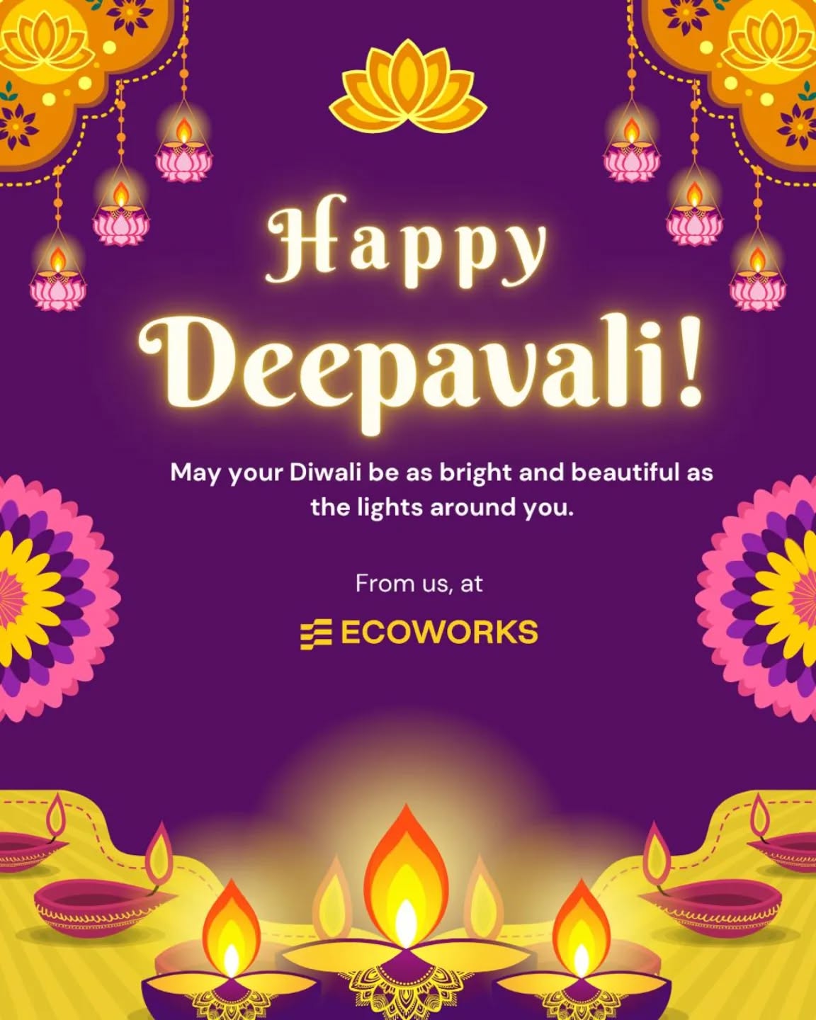 Wishing everyone a bright and joyful Deepavali!
May your days be filled with light, laughter, and the warmth of togetherness. ๐ซ
Letโs continue to spark change for a greener, kinder world.