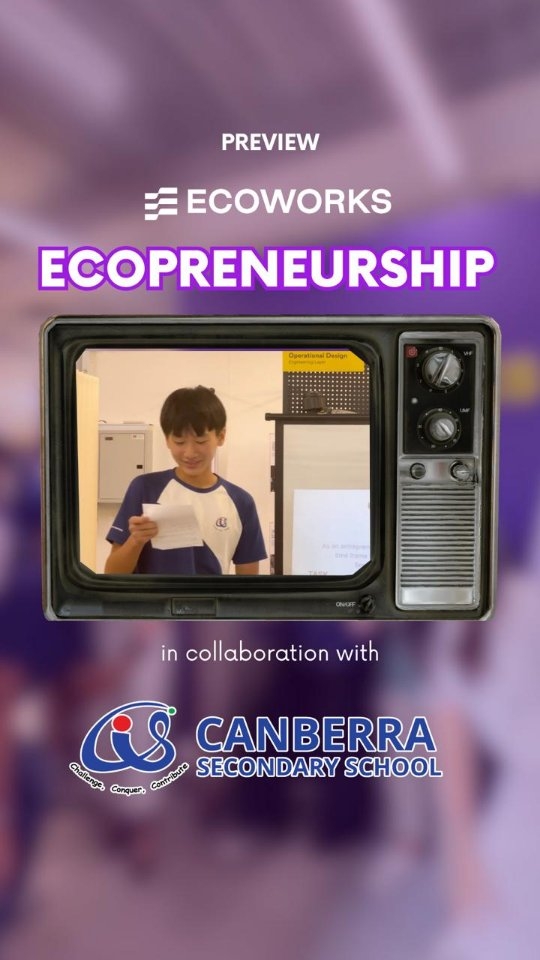 4 Days. 3 Students. 2 Missions. 
Can they handle the heat? Stay tuned for Ecowork's first ever Ecopreneurship in collaboration with Canberra Secondary School. 

#startups #entrepreneurship